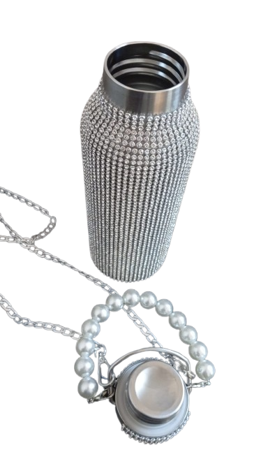 Thermos zilver sparkling