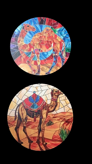 set 5 glasonderzetters