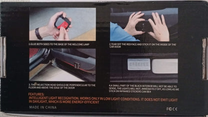 auto-lichtjes vleugels