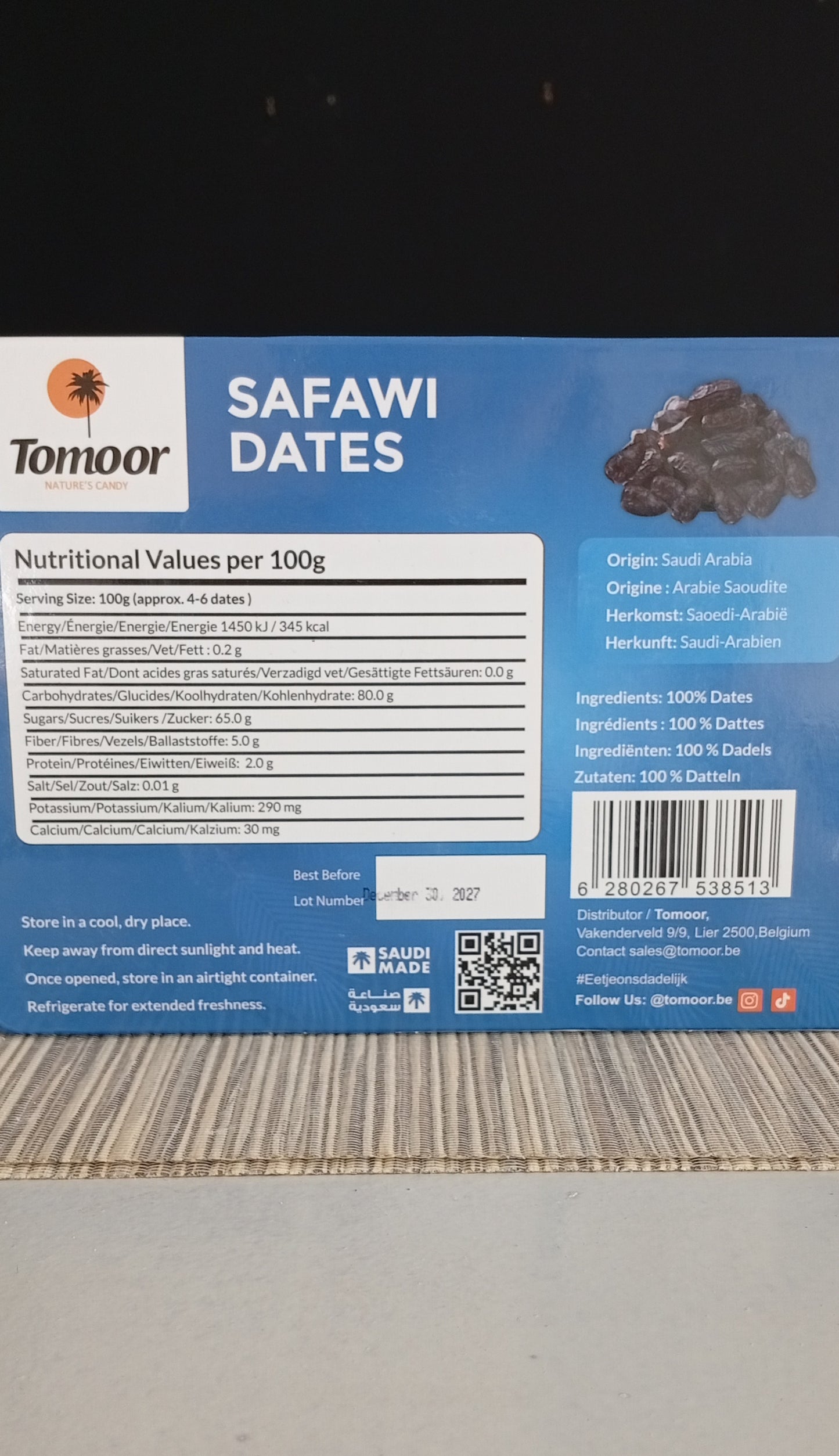 Dadels 500 gram