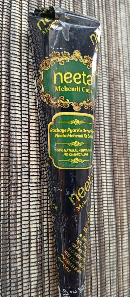 Henna cone