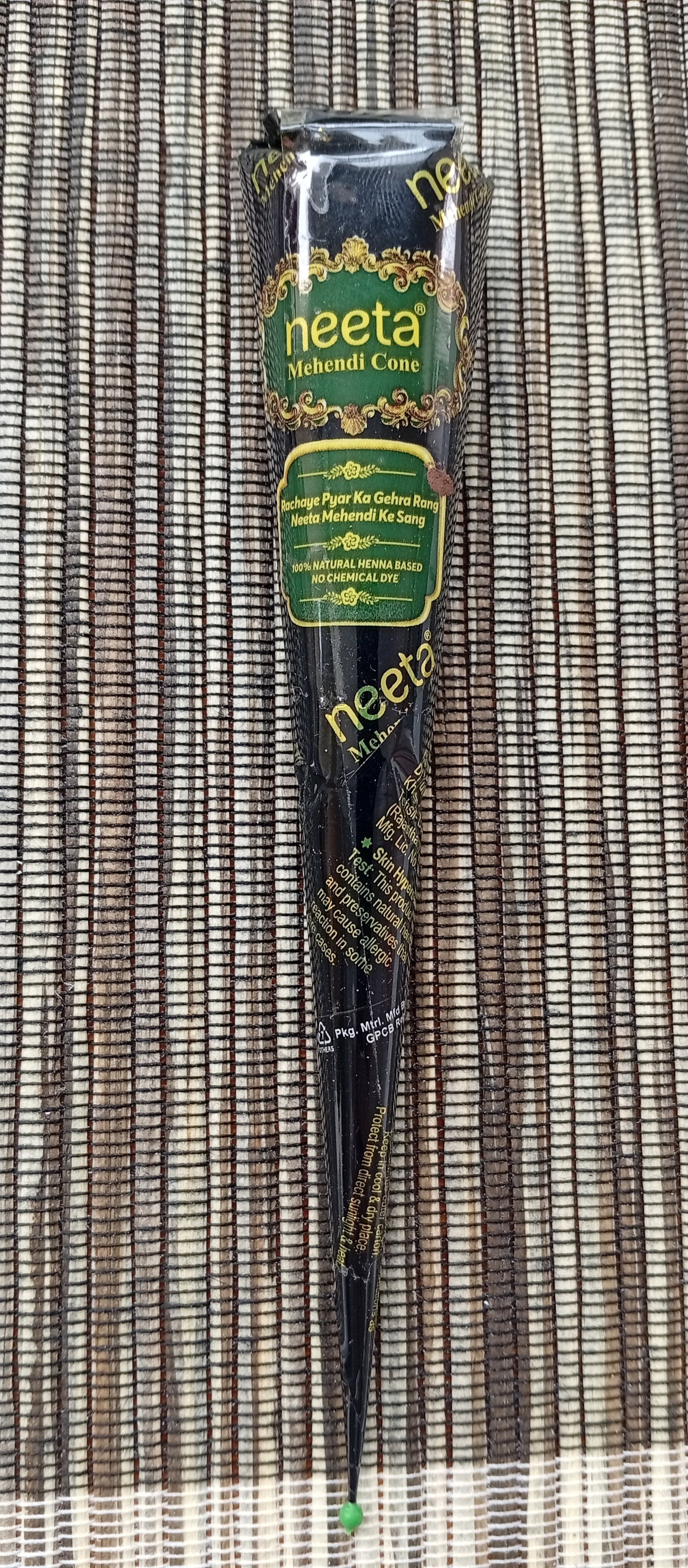 Henna cone